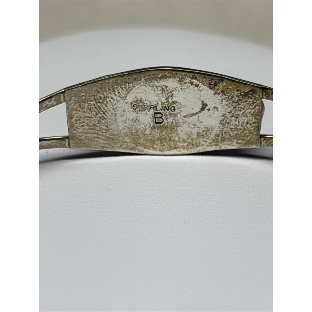 BENNIE BOWEKATY BRACELET STERLING SILVER WITH OPALS - Picture 5 of 16